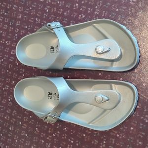 Birkenstock Gizeh EVA Silver